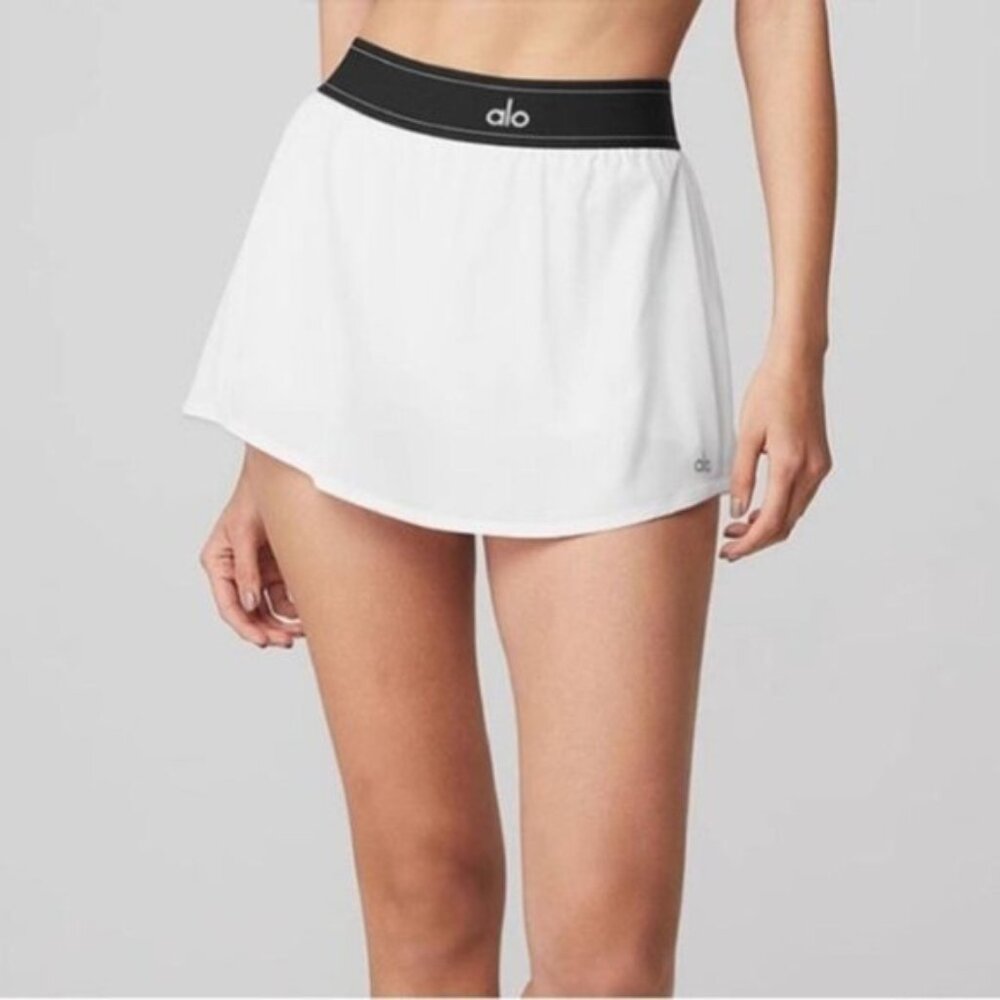 Alo Yoga Women's White Skirt